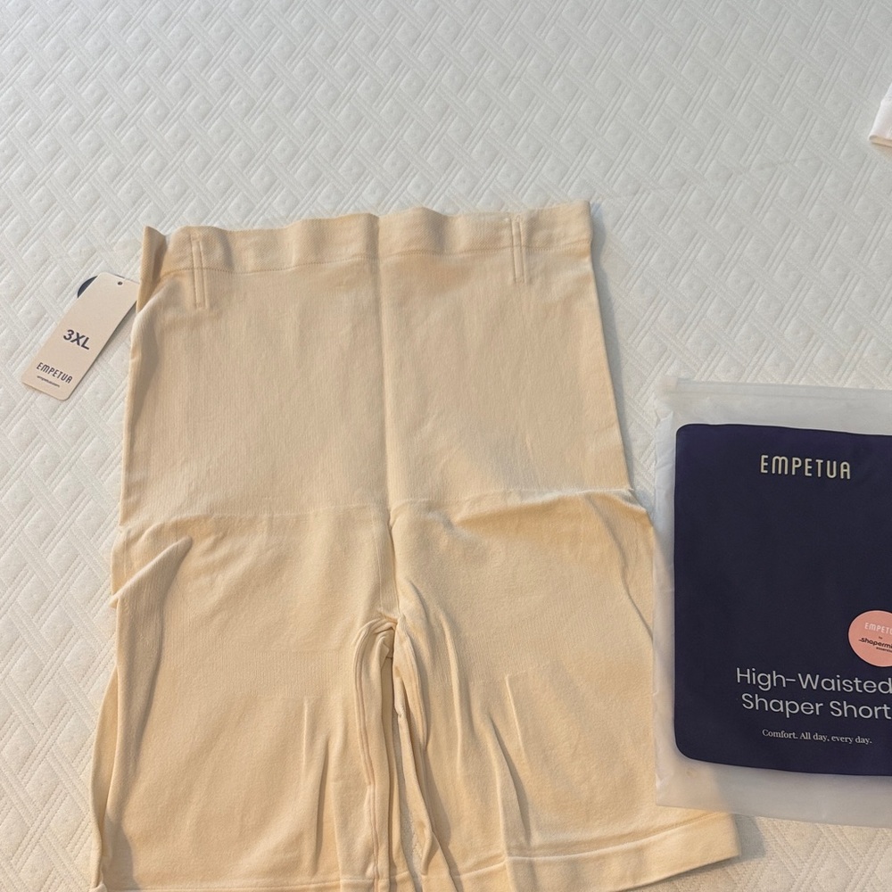 Shapermint High-Waisted Shaper Shorts - Tan